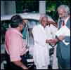 Prof Nair & ex President K R Narayanan